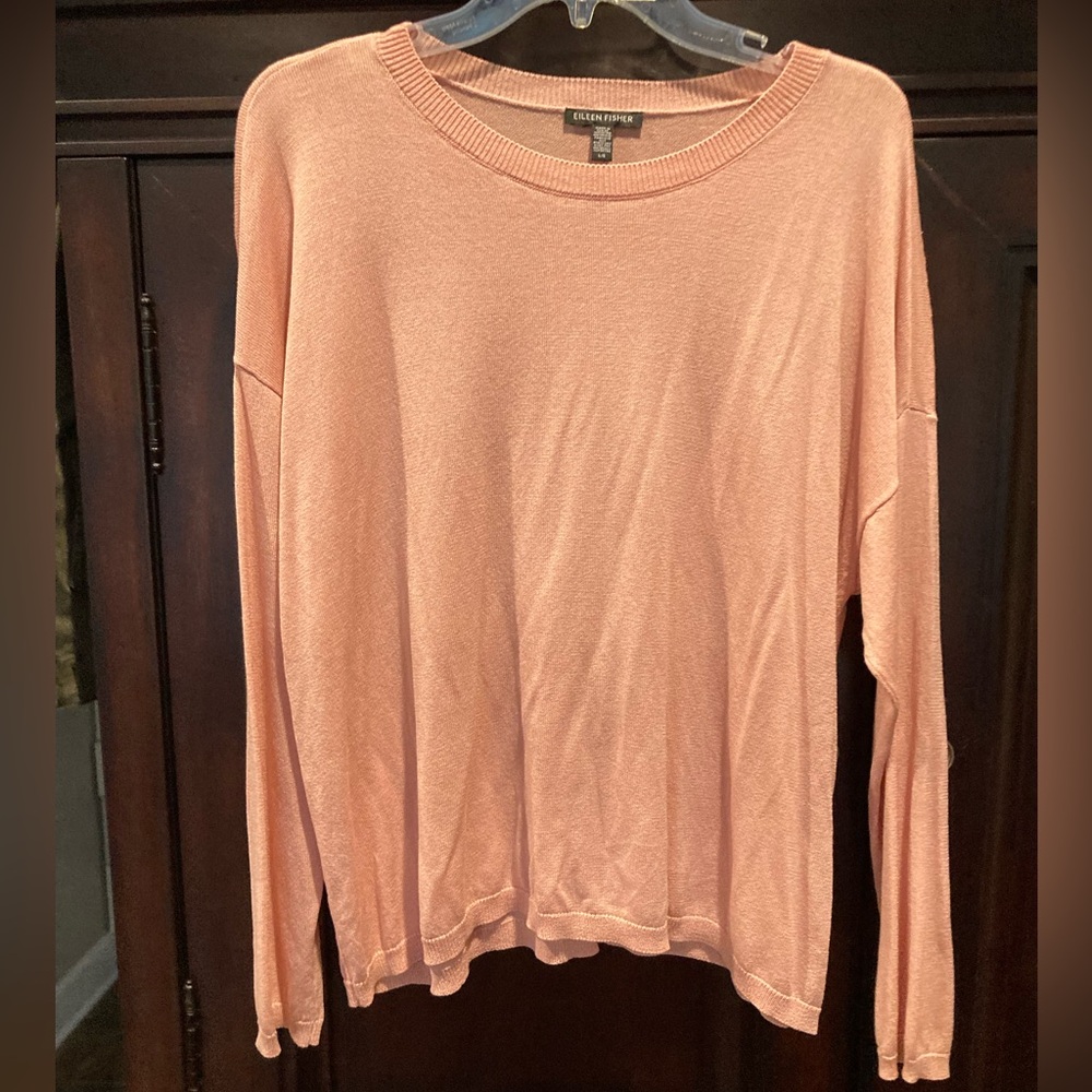 Beautiful Eileen Fisher fine knit sweater.